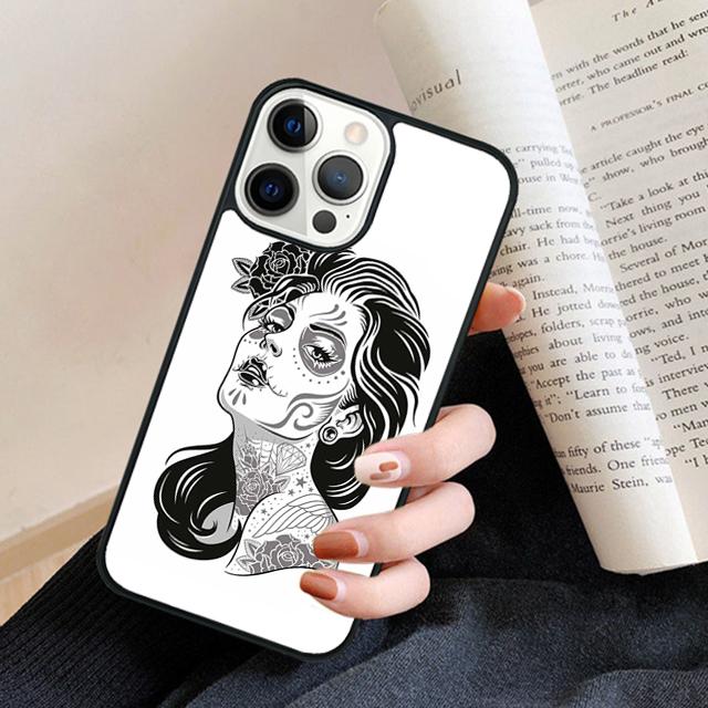 Cute Dead Skull Owl Phone Case Back Cover for IPhone 18 17 Air 16 15 14 13 11 12 Pro Max Plus Fundas Coque