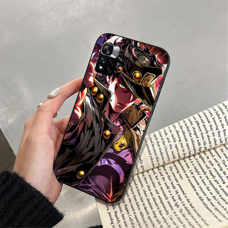 Чехол для телефона Jotaro Anime jojo's bizarre adventure Для Xiaomi Redmi note 14 Pro 14 13 12 11 10 Pro 14S 12S 11S Redmi 14C 13C 10