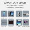 Bluetooth 5.0 Усилитель мощности Сабвуфер Динамик 50+50 Вт Поддержка Микрофона FM USB Доступ Аудиоусилитель Автомобильная Домашняя Электроника