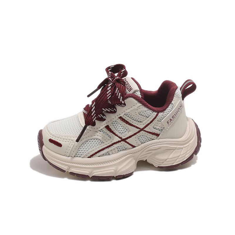 Модные детские кроссовки в корейском стиле, весна 2026: Легкие, удобные спортивные кроссовки для бега для мальчиков и девочек.