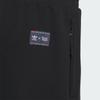 adidas Originals X Feifei Ruan FW23 Новогоднее издание, однотонный логотип, узкие вязаные спортивные штаны, штаны унисекс, черные IX4245