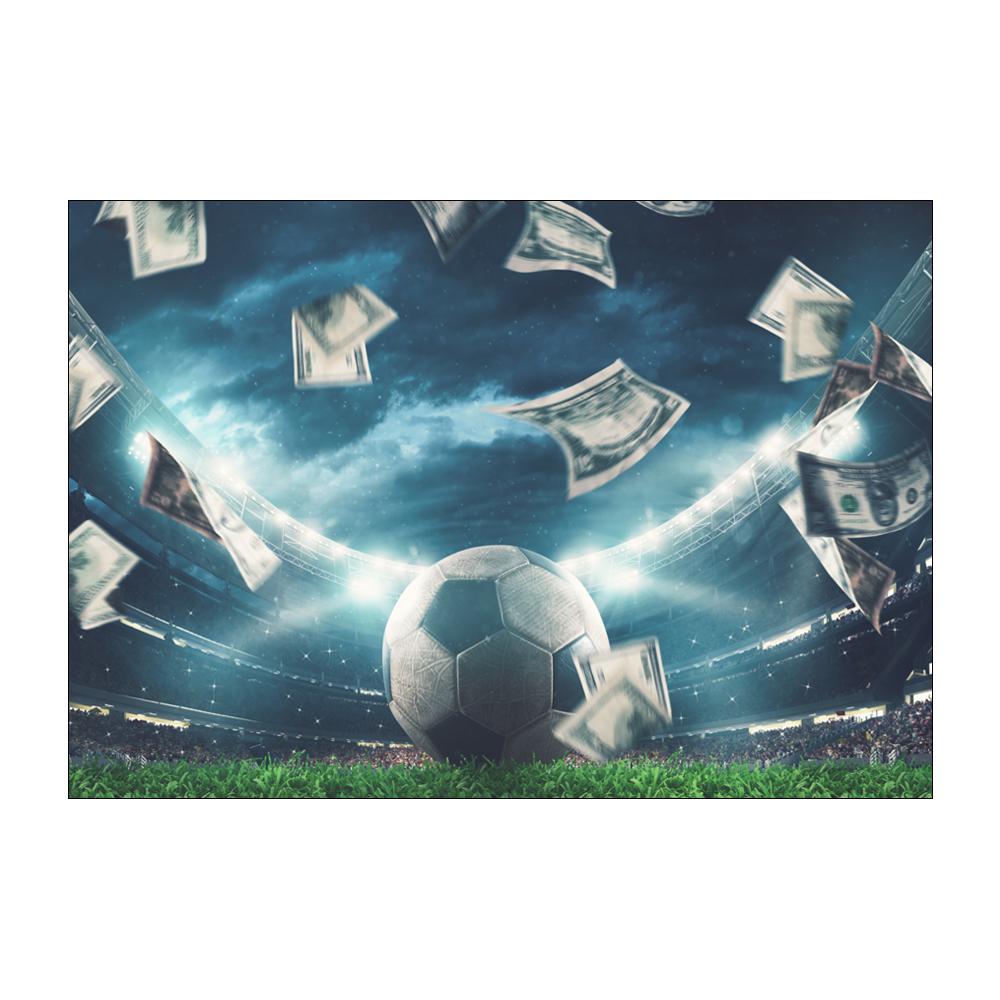 Ковер с принтом футбольного поля для гостиной, украшение дома, нескользящий детский игровой ковер большой площади, коврики для спальни, ковер