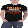 Мужская футболка Guns N Roses Welcome to The Jungle, приталенная, размер L, черная