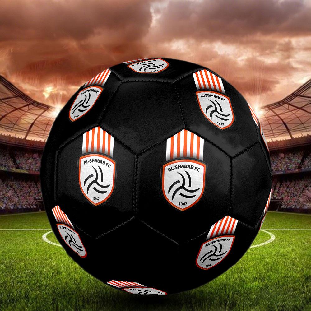 1 шт. Футбольный мяч Al-Shabab FC Размер 5 Мяч для мини-футбола Модный Цветной Игра на заднем дворе - Отличный Подарок Для Фанатов Спорта HE27