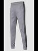 Men's Spring/Autumn Casual Sports Suit - Imitation Cotton Sweatshirt with Two Stripes & Pants with Three Stripes.
