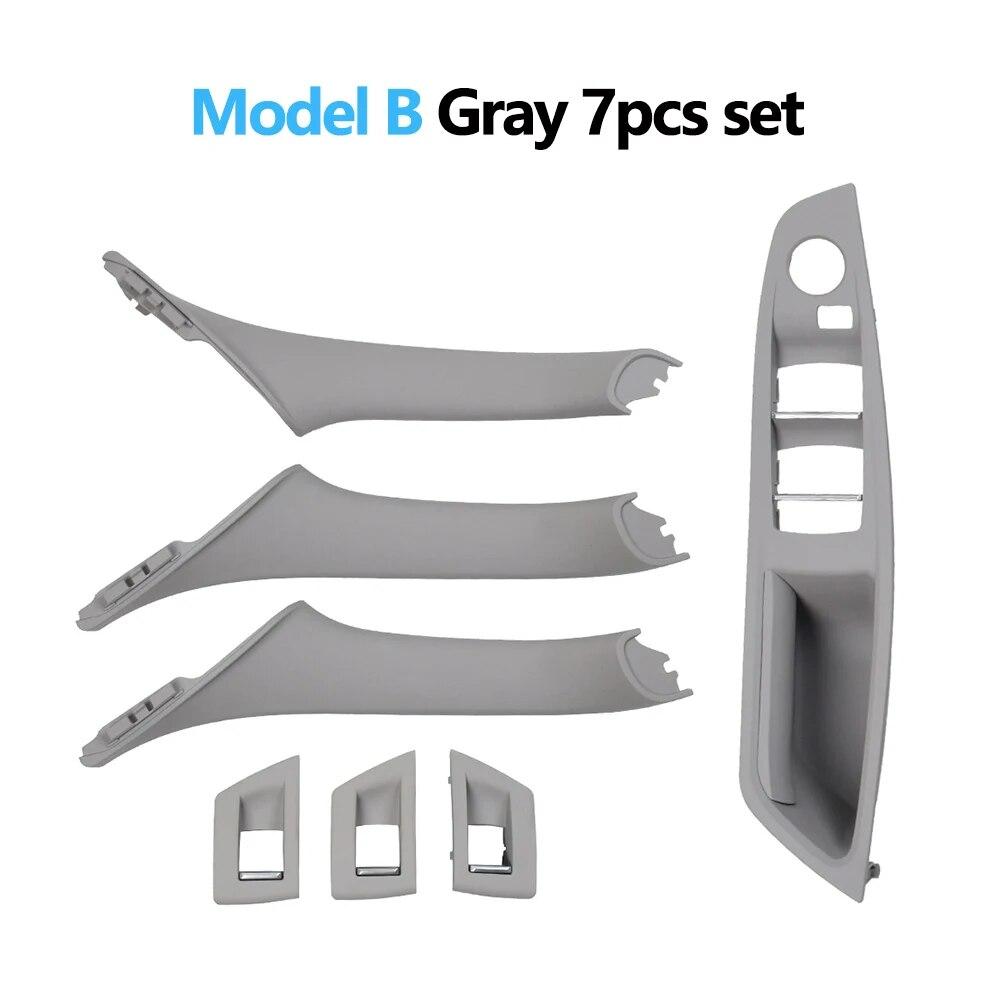 RHD Right Hand Driver Interior Door Window Switch Panel Pull Handle 7PCS Set For BMW F10 F11 F18 520 523 525 528 530