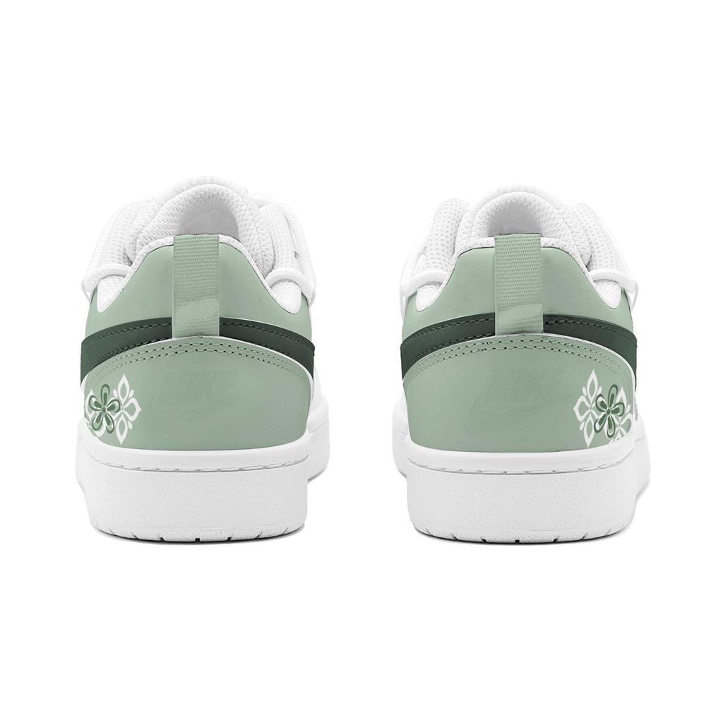 Nike Парный, из Court Borough, Винтажный сине-белый фарфор, Шинуазри, Элегантный, Color Block, Деконструкция BQ5448-100(TeamS1-S-BOX)