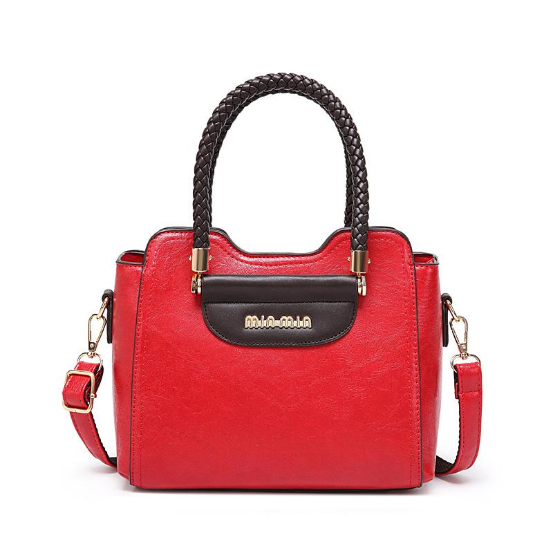 Женская сумка Модная и универсальная Высококачественная сумка через плечо Мягкая кожа Temperament Muse Сумка большой вместимости