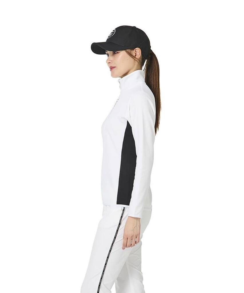 Grid Half Zip White S 24FW UN388 [TaylorMade] Women's