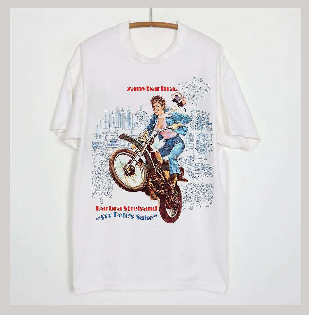 Barbra Streisand For Pete's Sake Short Sleeve Unisex T-Shirt All Size