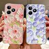 For Realme C51 C53 Phone Case Realme Note 50 Back Cover Soft Silicone Transparent TPU Bumper Funda Lion Cat Women Fashion Cases