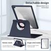 Чехол-книжка YurKem с отделением для ручки для iPad Air 2 4 5 Pro 11 12,9, противоударная подставка, вращающаяся на 360 градусов, мягкие чехлы 10th ipad 10,2
