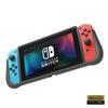 [Продукт, лицензированный Nintendo] Прочный защитный чехол для Nintendo Switch Прозрачный x Черный [Только для старых моделей Nintendo Switch]
