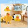 Ornament Originality Desktop Muscular Little Yellow Duck Stress Toy Relieving