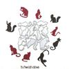 Cat Kitten Cutting Dies Metal Stencil DIY Scrapbooking Album Paper Card Embossing Craft Decor Art Die Cut Animal