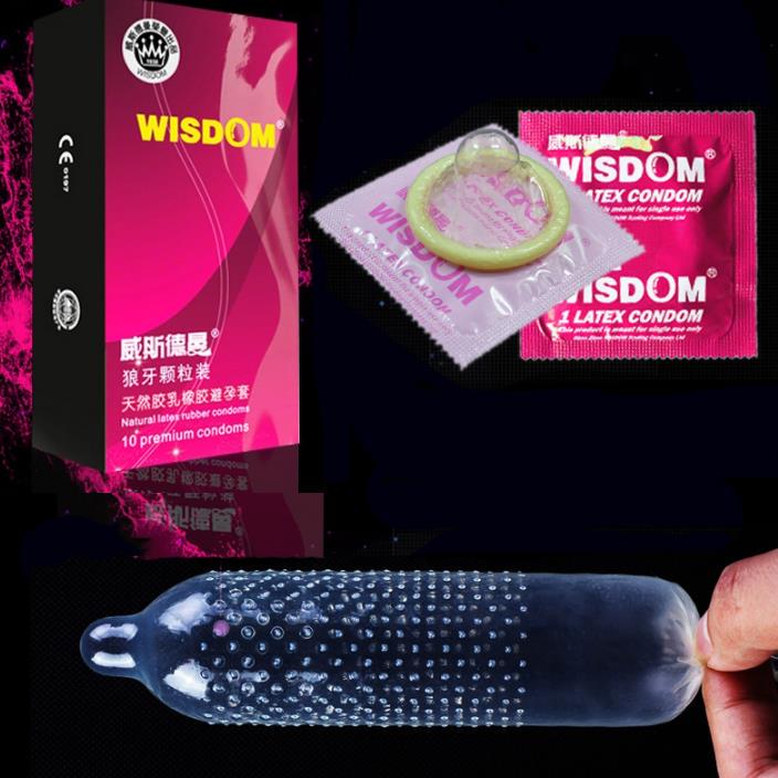 10pcs Delicate Latex Condoms Delay Penis Rings Contraception Tools Condom Sex Products