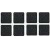 8pcs Two-Layer Composite Exercise Equipment Mats Anti-Slip Anti Vibration Pads  Laundry Room