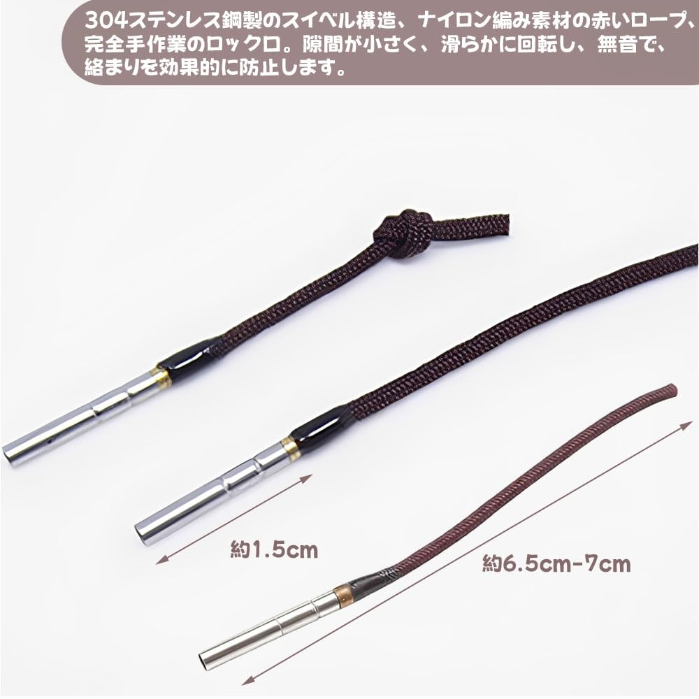 JIMIGUGU Fishing Tackle, Tip Repair, 1.2mm, Set of 5, Self-Made,