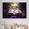 Divine Radiance Bible Scripture Book Wall Tapestry Wall Hanging Decor Boho Home Decoration For Bedroom Living Room