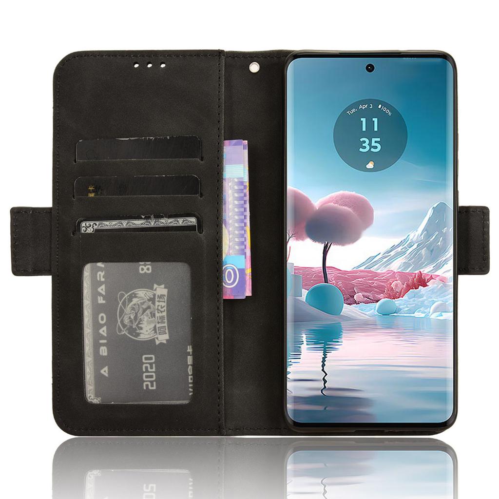 For Motorola Edge 40 Neo 5G Case Multiple Card Slots Wallet Phone Cover