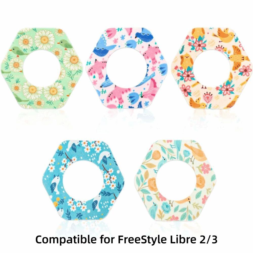 Cartoon Adhesive Patch Sensor Patches for FreeStyle Libre 2/3 Daily Protection
