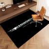 1pc Kenworth LOGO Print Area Rug - Soft, Washable Non-Slip Indoor Mat, Living Room, Home Office Decorative Rug,Office Decorative