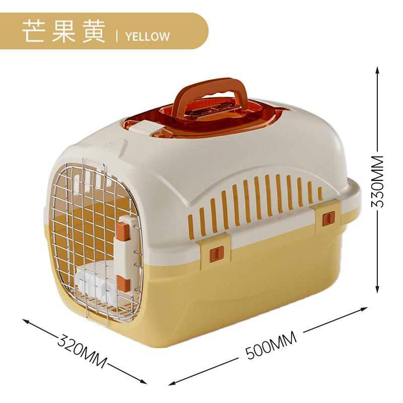 Portable Cat Carrier Pet Airline Approved Travel Bag for Cats Dogs Outgoing Car Space Capsule