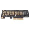 M.2 to PCIE3.0 Riser Card PH41X4A Full Height Bezel NVME M.2 to PCIE3.0 Adapter Card for Windows for OS for Linux