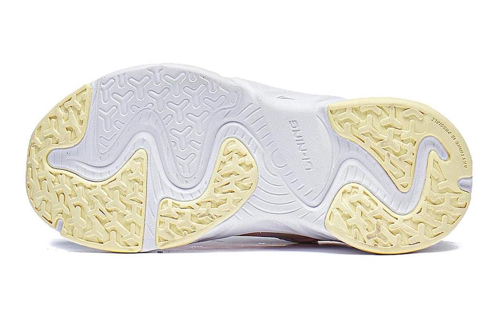Li Ning YOUNG Night Elf 3.0 Glow in The Dark Fabric Comfortable Cushioning Rebound Low top Kids' Running Shoes YKNT088-6
