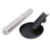 Travel Cigar Case Tube Stainless Steel Exquisite Moisture Retention Metal Cigar Case Tube for Men Women