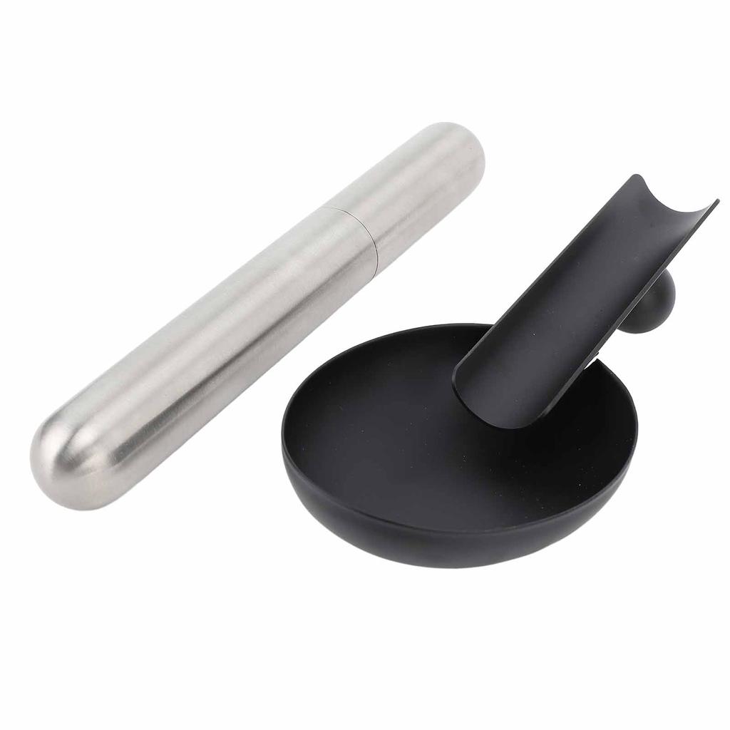 Travel Cigar Case Tube Stainless Steel Exquisite Moisture Retention Metal Cigar Case Tube for Men Women