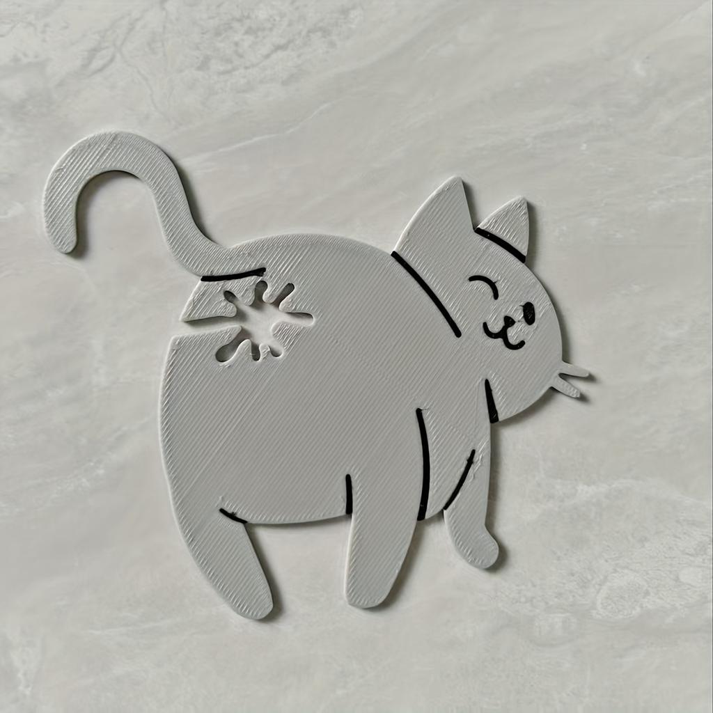 Cat Butt Bread Clip -3D Printed Fun Kitchen Tool, Plastic Bag Holder, Cute Animal Storage Accessories