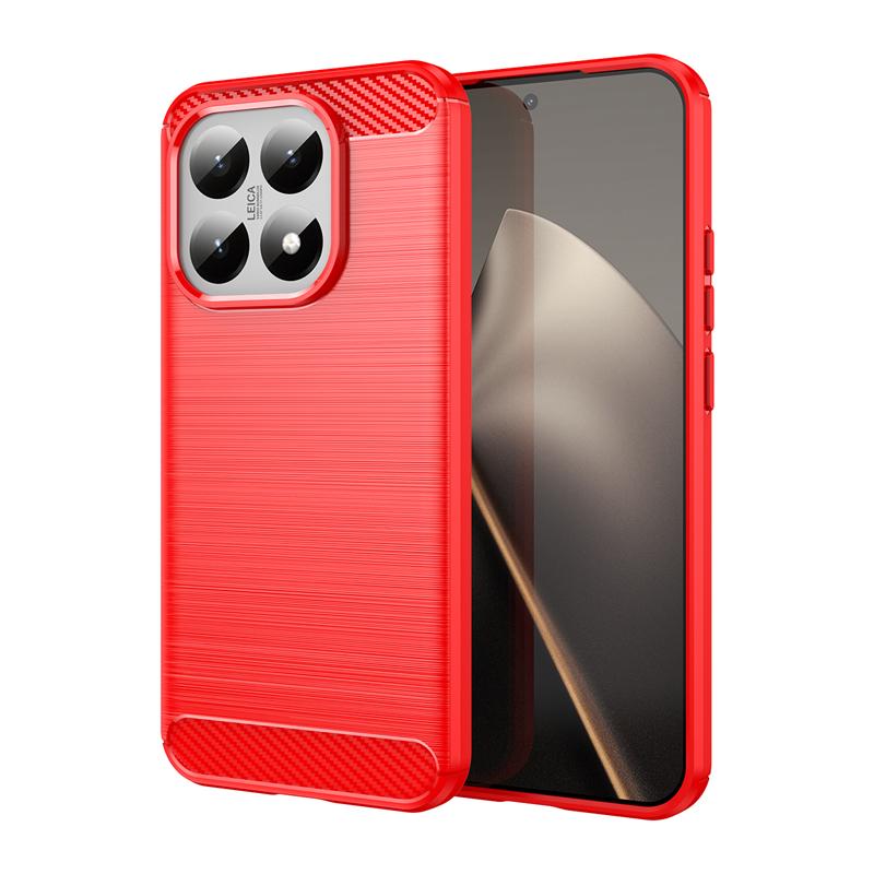 For Cover Xiaomi 15T Case For Xiaomi 15T Anti-knock Soft TPU Silicone Carbon Fiber Back Case For Xiaomi 15T Pro Case 6.83 inch