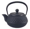 Teapot 3 Type Turtle Shell Black Enameled Inside and Lid Back Nanbu Ironware 12303 0.32L