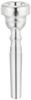 Bach Trumpet Mouthpiece 7E Silver Plated Finish