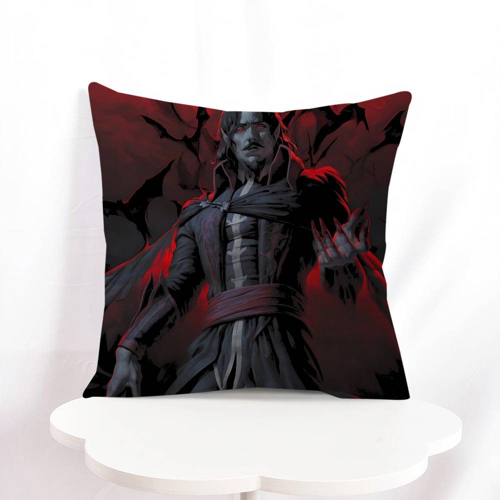 C-Castlevania Персонализированная фотография Текст Домашние декоративные подушки Хозяйственные подарки 45x45см