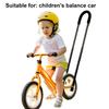 Children Bike Safety Trainer Handle Non-slip Sponge Wrapped Heavy Duty Kids Cycling Learning Bike Balance Push Bar Bike Accessories