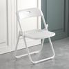 Folding Stool with Backrest - Versatile Chair for Home, Office, Dining, or Training