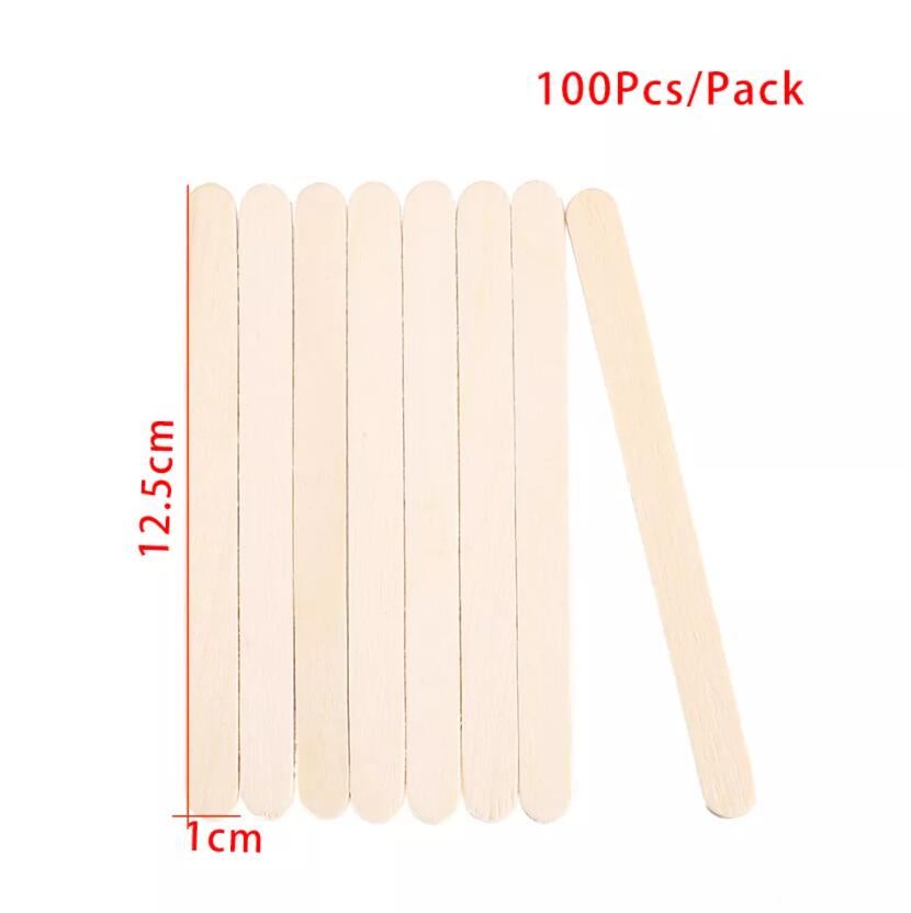 50-150Pcs Wooden Stirring Stick For Epoxy Resin Mold Popsicle Ice Cream Sticks Jewelry Making Handmade Craft Tools Supplies