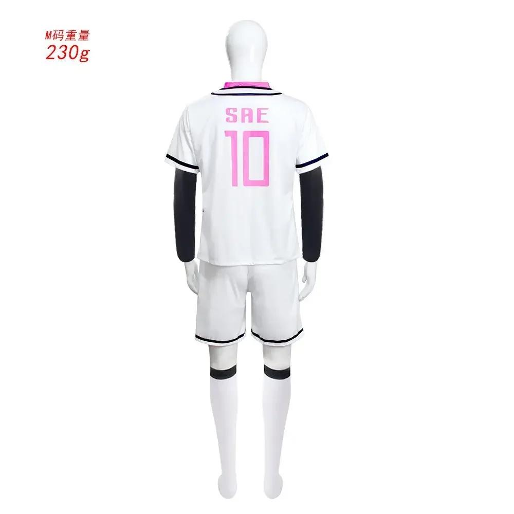 Аниме Косплей Костюм Blue Lock Несс Кайзер Исаги Наги Рео Итоши Саэ Сидо Рюусэй Косплей Джерси со Шортами Форменная Одежда