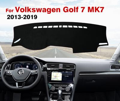 Для Volkswagen VW Golf 7 MK7 2013 2014 2015 2016 2017 2018 2019 Коврик на приборную панель Анти-УФ Ковры Автоаксессуары Чехол на приборную панель автомобиля