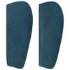 Headboard with Ears Dark Blue 103 x 23 x 78 88 cm Velvet
