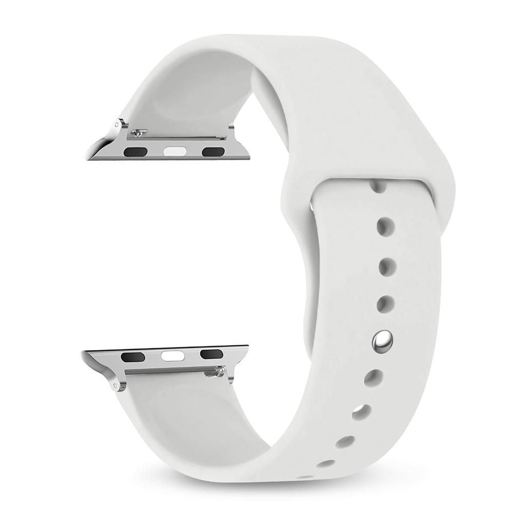 Для Apple Watch ultra 2 ремешок 49мм 46мм 44мм 40мм 45мм 41мм 42мм Силиконовый браслет correa iWatch series se 9 8 7 6 3 10 11 ремешки