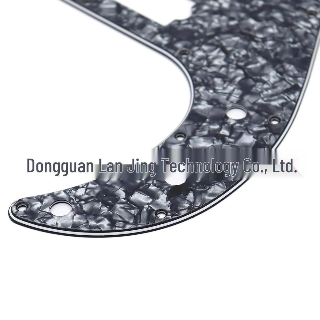 PB Bass Pickguard 13-Hole Front Cover Plate for Electric Bass - Protective Instrument Accessory