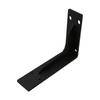 L Shaped Floating Shelf Brackets 6-18IN Partition Support Frame Tripod Shelf Brackets  TV Cabinet