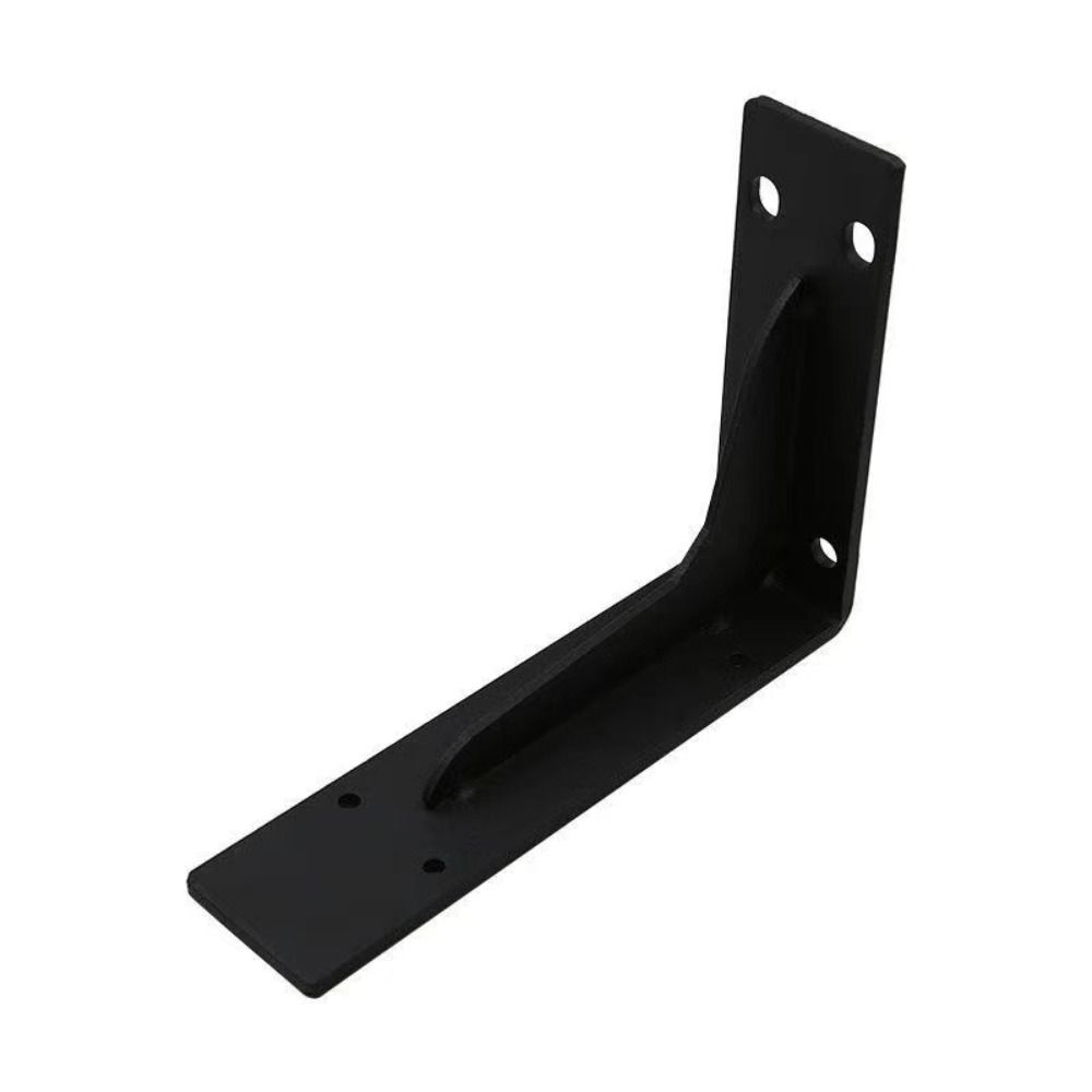 L Shaped Floating Shelf Brackets 6-18IN Partition Support Frame Tripod Shelf Brackets TV Cabinet