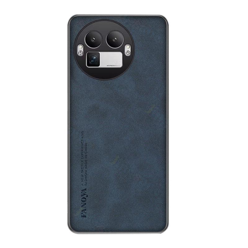 Чехол для Realme GT8 Pro Матовый Мягкий Винтажная Кожа Защита от Падений Для Realme GT8 Задняя Крышка