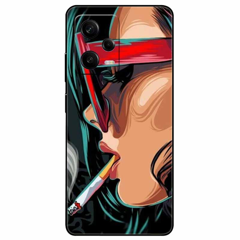 Чехол для Xiaomi Poco X5 5G 2023 Силиконовый Ударопрочный Мягкий ТПУ Чехол для Телефона Для Xiaomi Poco X5 Pro Funda POCOX5 X5Pro Capa Мультяшный