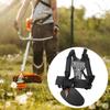 Adjustable Lawn Mower Harness With Multiple Holes Ergonomic Design Lawn Care Harness For Enhanced Comfort And Durability