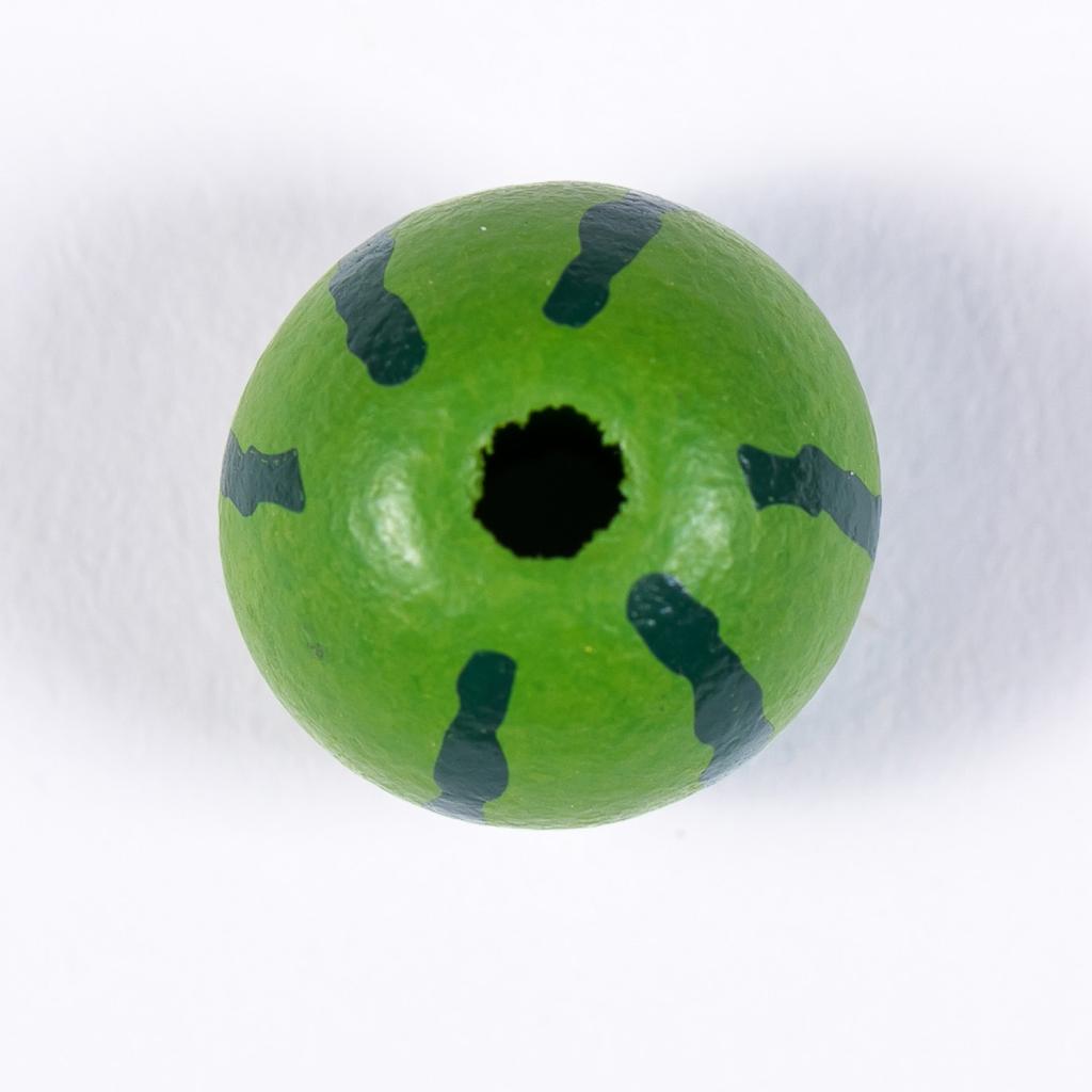 Креативные ювелирные изделия аксессуары ожерелье круглый брелок свободные разделительные бусины 5 шт заколка для волос 16 мм зеленый красный DIY для браслетов веревка для волос деревянная